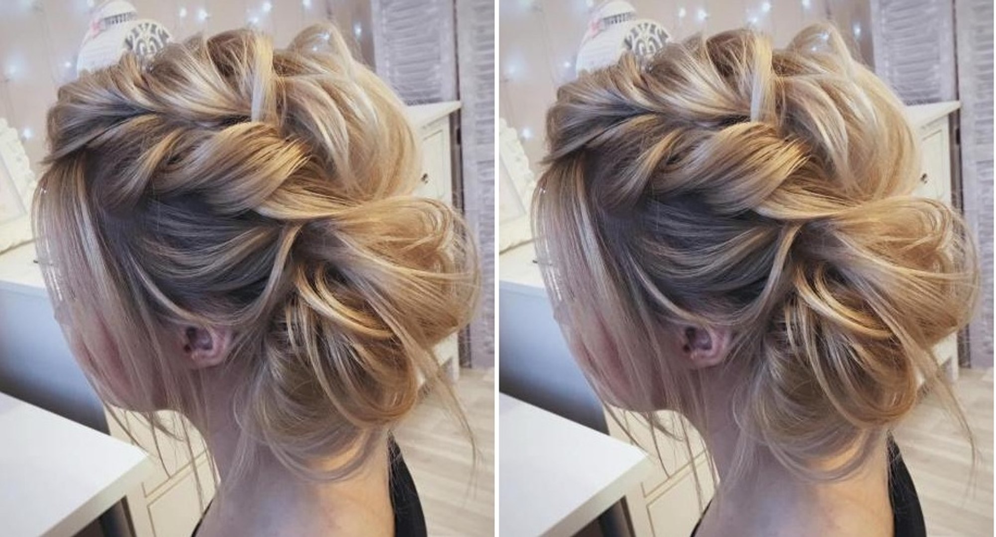 Image of Updo hairstyle video