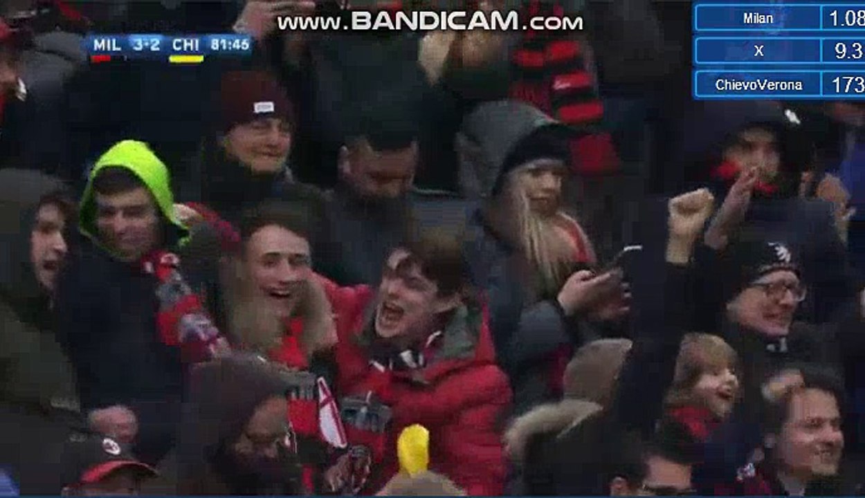 Andre Silva Goal HD - AC Milan 3-2 Chievo Verona 18.03.2018