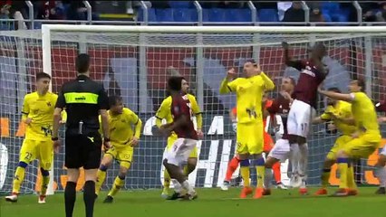 AC Milan - Chievo Verona 3-2 GOAL Andre Silva 18-03-2018
