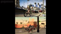 GTA 5 : Screenshots Compared with GTA San Andreas (GTA 5 vs GTA San Andreas)