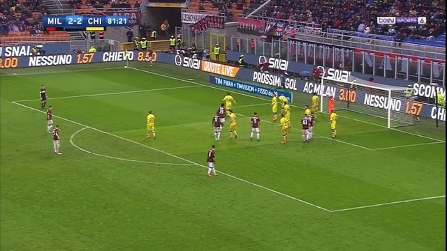 André Silvas Goal (milan 3-2 chievo) HD