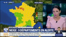 9 départements placés en vigilance neige et verglas