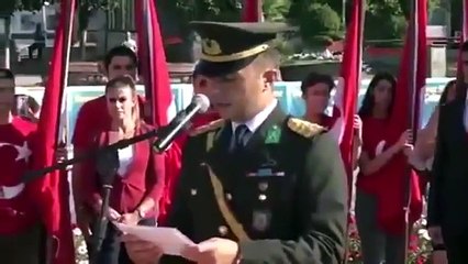 afrin şehidinin mustafa kemal atatürk konuşması