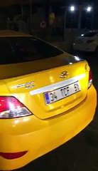 ayakta duramayan sarhoş taksi şoförü