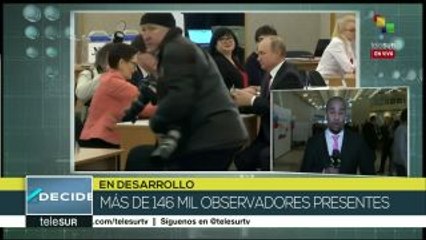 Download Video: Más de 146 mil observadores presentes en elecciones Rusia 2018