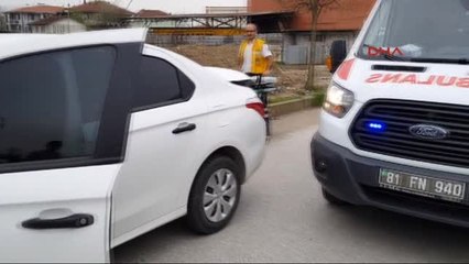 Düzce Polisleri Görünce Lastiği Değiştirmeye Kalktı