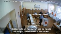 Russie: un cas de fraude diffusé par la commission électorale