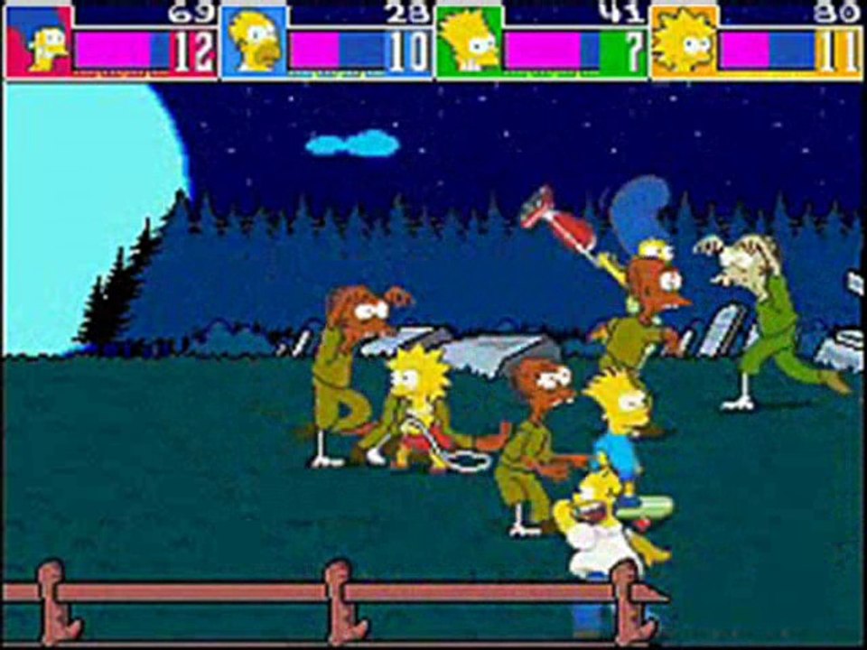 The Simpsons Arcade Game: Four Player Run 2 (Part 3 Of 8)