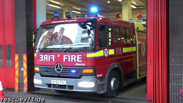 [London] Pump A242 + Ladder A243 LFB Soho