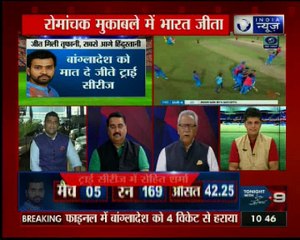 दिनेश कार्तिक ने बांग्लादेशियों को कराया नागिन डांस, आखिरी बॉल पर छक्का मारकर दिलाई जीत