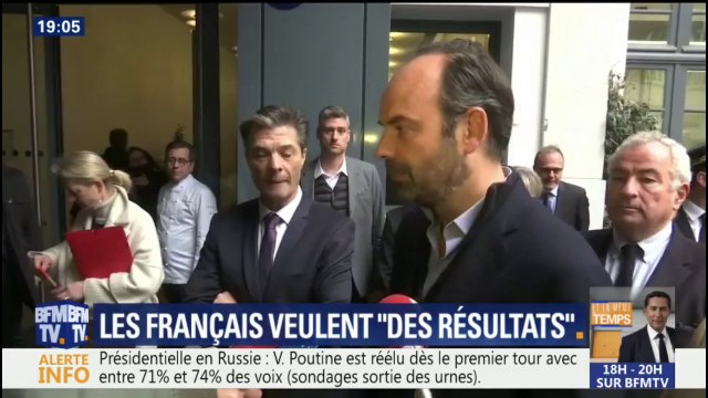 Edouard Philippe : Les Français attendent des résultats