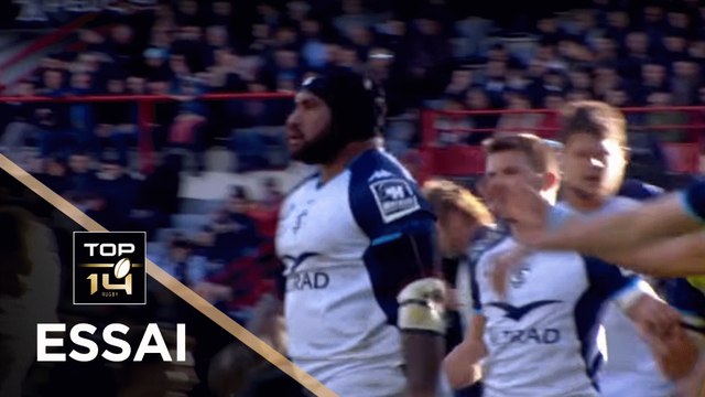 TOP 14 - Essai Nemani NADOLO (MHR) - Toulouse - Montpellier - J21 - Saison 2017/2018