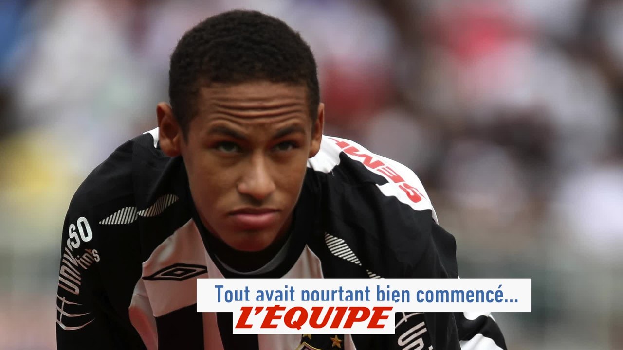 Crête iroquoise, coupe mulet et blond décoloré, les pires coiffures de Neymar - Foot - WTF