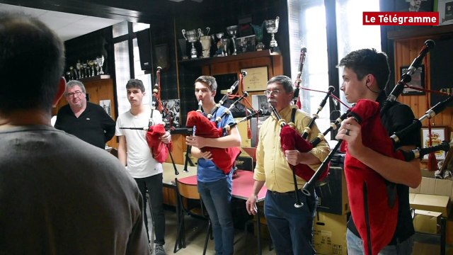 Kevrenn Alré. Le bagadig prêt pour Pontivy