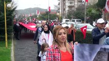 Şehitler anısına yürüyüş düzenlendi - ZONGULDAK