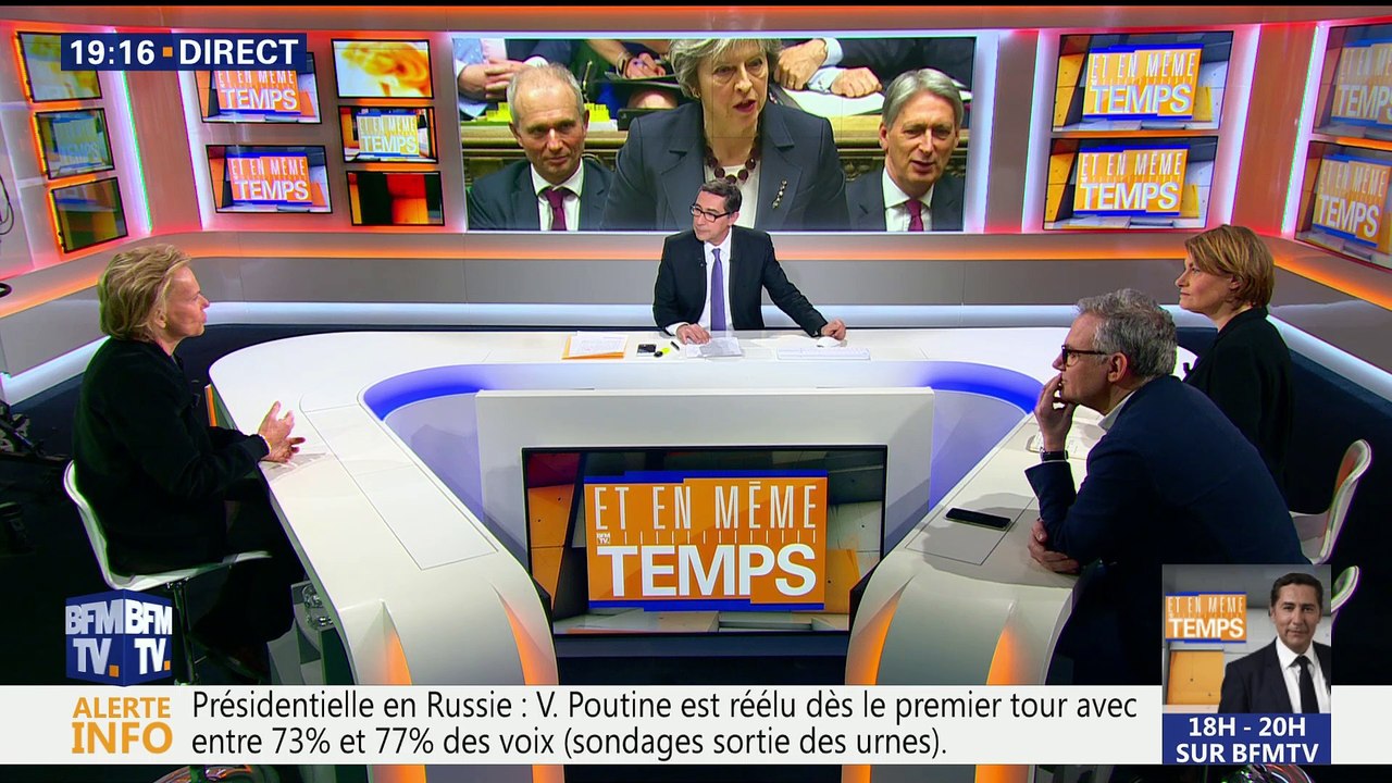 Présidentielle en Russie: "Cette élection est faite pour vérifier le niveau de contrôle sur les citoyens", Christine Ockrent
