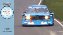 Screaming Group 5 BMW 320 thrashed at Goodwood