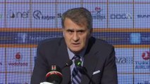 Medipol Başakşehir-Beşiktaş maçının ardından - Beşiktaş Teknik Direktörü Güneş - İSTANBUL