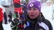 Interview - Tessa Worley fait le bilan sur sa saison apres l annulation su Slalom Géant à Are - Crédit Vidéo FFS / Eurosport