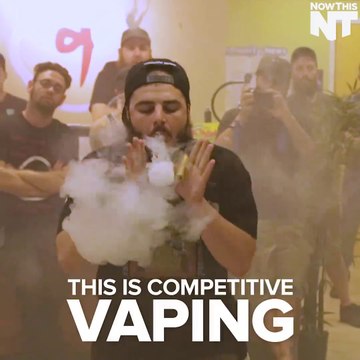 Les plus grands Champions de Vaping - Rond de fumée et figures incroyables