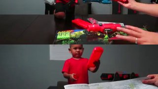 ZOMBIE KILLING NERF GUN | KIDS TOYS REVIEW UNBOXING| NEW NERF GUN|