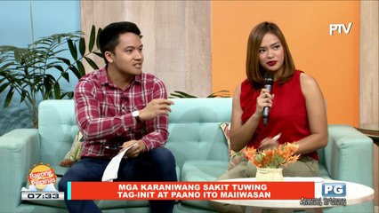 ON THE SPOT: Mga karaniwang sakit tuwing tag-init at paano ito maiiwasan