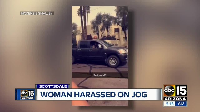 Woman harassed on jog in Scottsdale