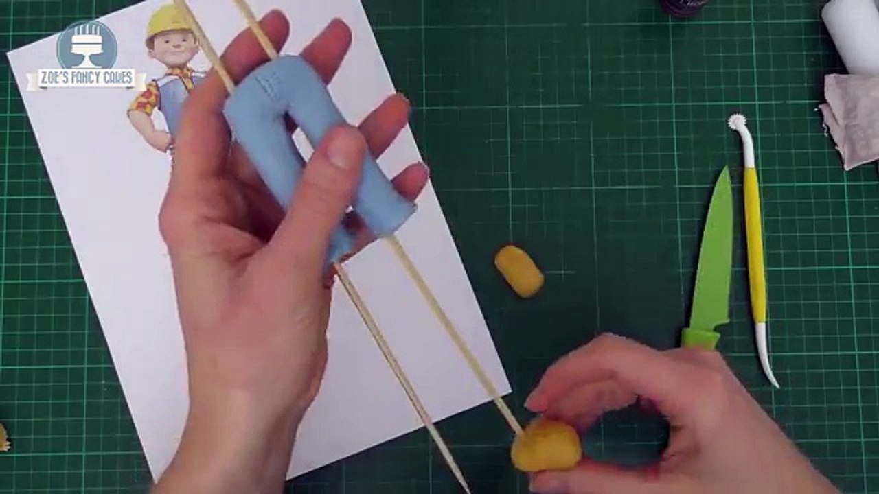 Bob the Builder cake topper