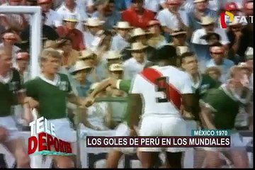 Los goles de Perú en los mundiales