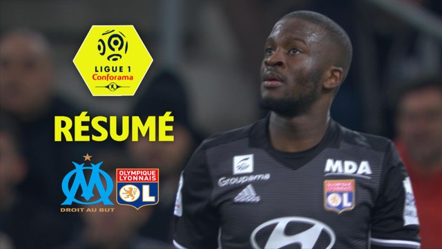 Olympique de Marseille - Olympique Lyonnais (2-3) - Résumé - (OM-OL) / 2017-18