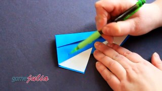 Оригами из бумаги АИСТ В ГНЕЗДЕ