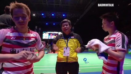 Kevin Sanjayavs vs Mathias Boe-Carsten Mogensen - Smash & Highlights - All England 2018 Final