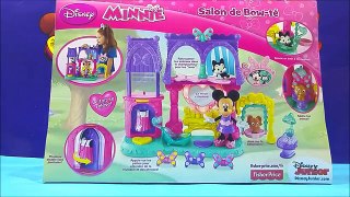 Disney Junior Minnie Mouse Bowtique Pampering Pets Salon & Mickey Mouse Choo Choo Train Toys Video