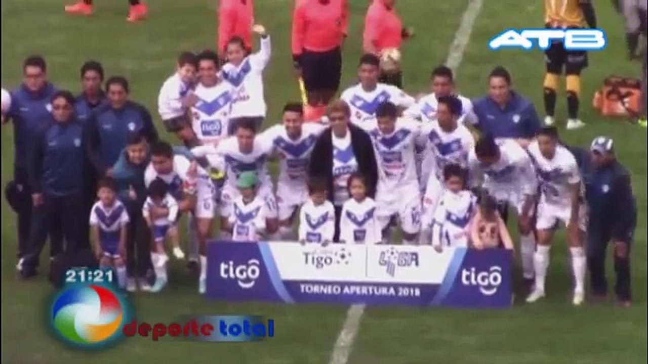 San José  3 : 1 The Strongest  -  Fecha 9 Torneo Apertura 2018