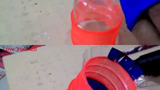 4 DIY waste bottle crafts | DIY bottle pen holder