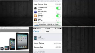 How to Free up iCloud storage space iPhone iPod iPad, iCloud full FIX