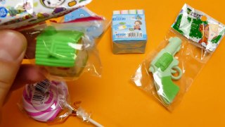 Eraser for School - Lollipop Eraser, Toy Revolver, Flip Flop & Eraser Books