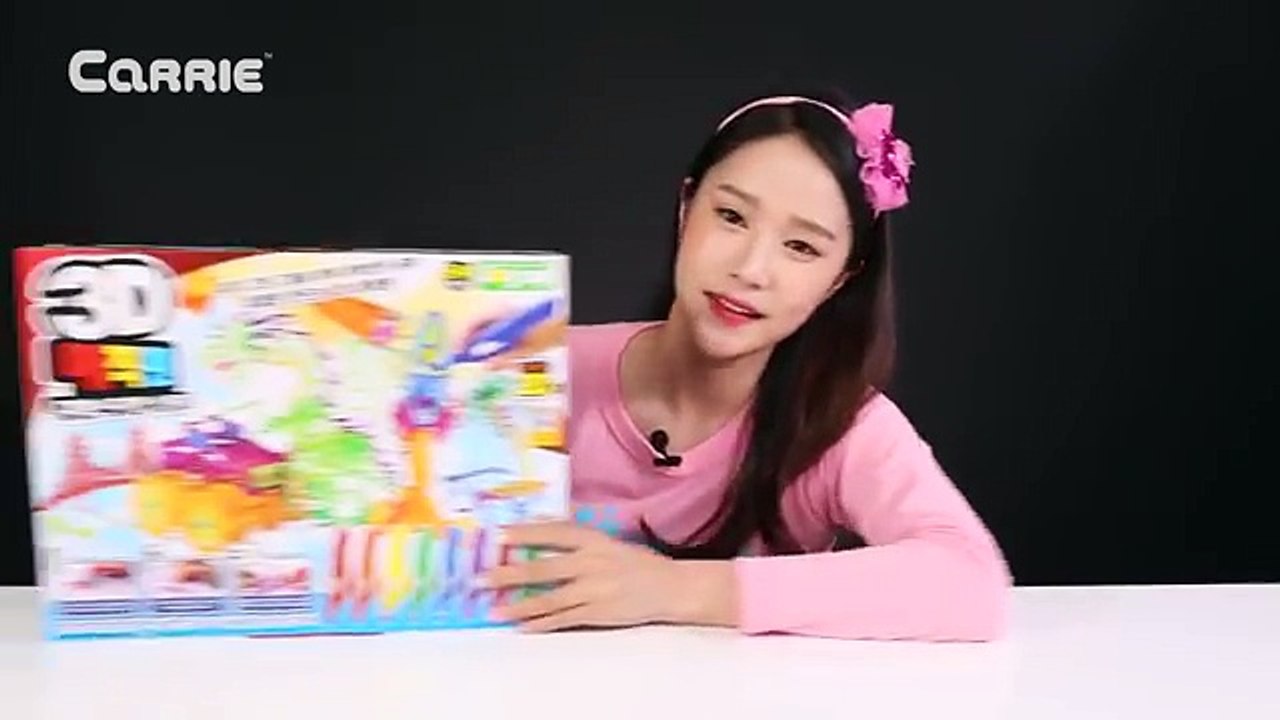 캐리의 3D 매직펜 장난감 입체그림 그리기 놀이 CarrieAndToys