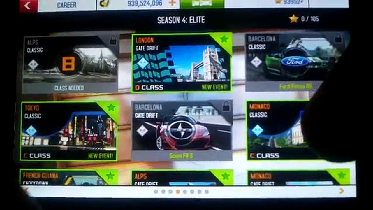Asphalt 8 on Samsung Galaxy Wonder