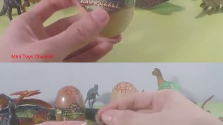 Dinosaurs Toys Eggs Jurassic Egg Surprise Dino Puzzle Unboxing