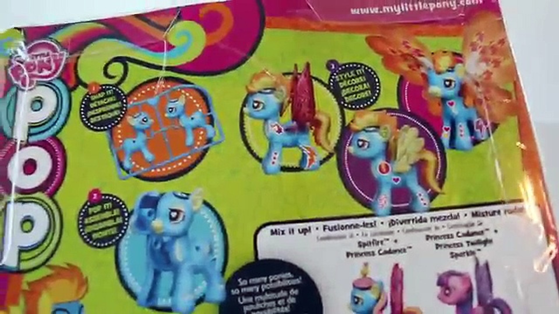 My Little Pony Spitfire Pop Pony Collectible Unboxing Review
