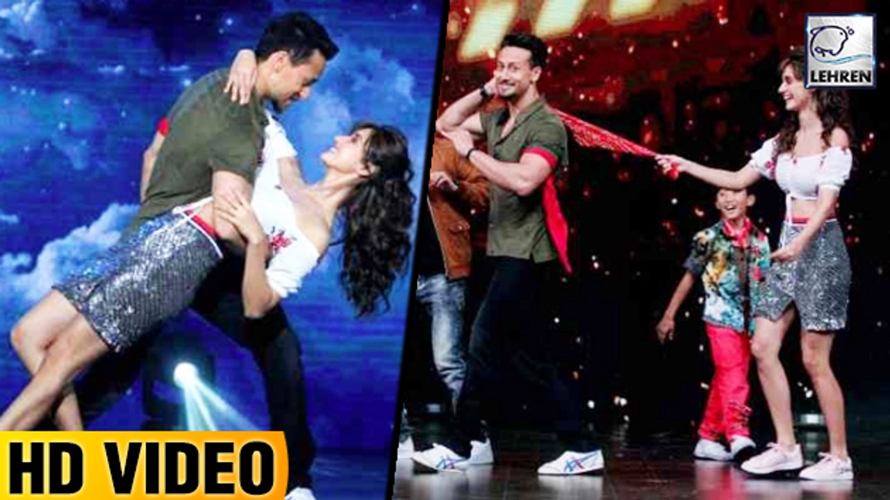 Tiger Shroff And Disha Patani Dance With Kids To Promote Baaghi 2