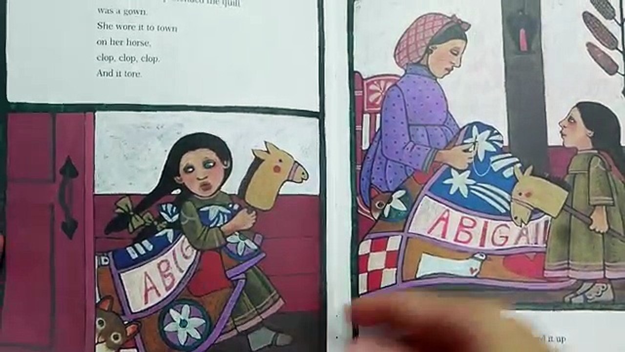 The Quilt Story Read Aloud Online with Text and Pictures by Tony