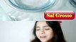 DIY: AMOEBA COM SAL e COLA como fazer! DIY Slime Salt