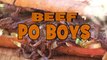 Po Boy Beef Sandwich grilled by the BBQ Pit Boys
