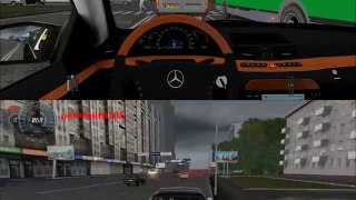 City Car Driving Mercedes Benz S600 Police Escort Logitech G27