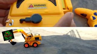 RC Adventure | Unboxing & Testing Of My First R/C Excavator Super Power Truck.