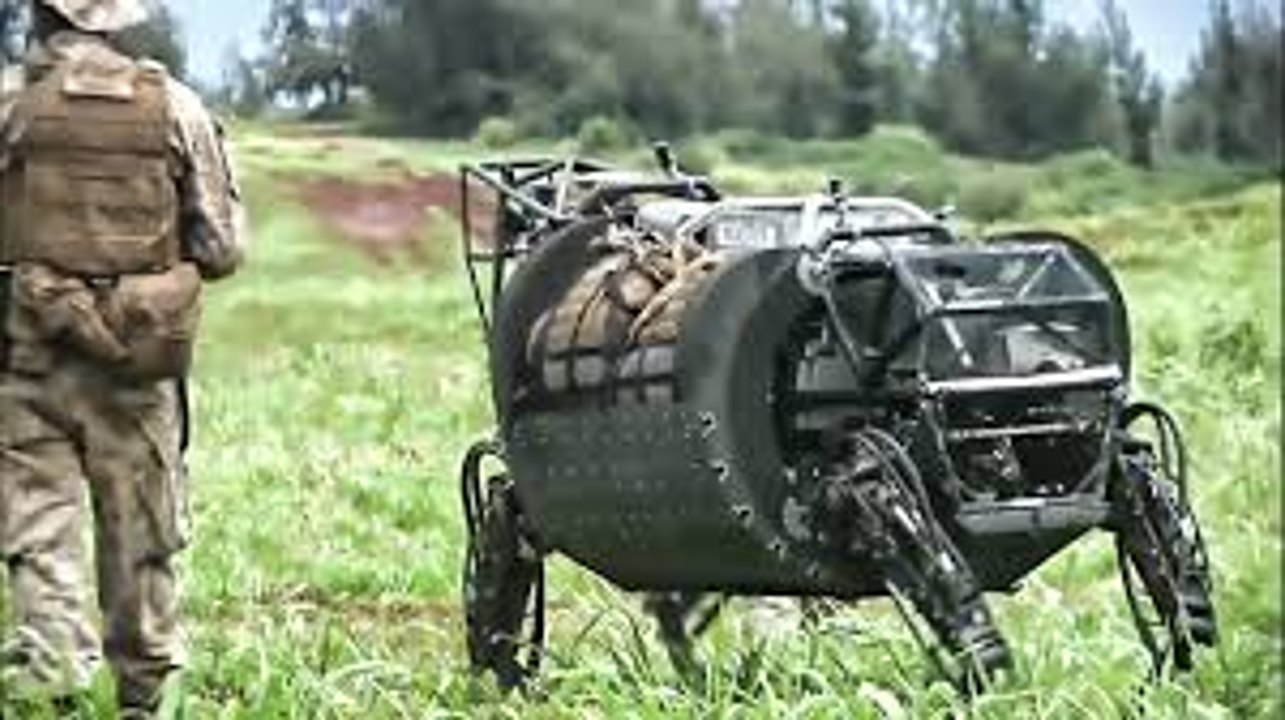 LS3 Robotic Pack Mule Field Testing by US Military