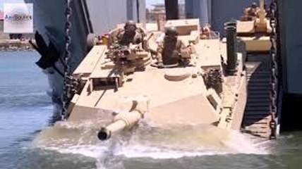 Marines 4th Tanks Amphibious Training