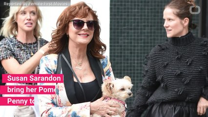 Susan Sarandon Reveals What Furry Creature She Takes On Set